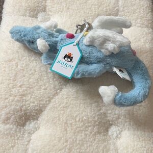 Sky dragon bag charm Jellycat BNWT